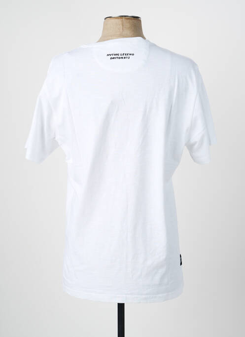 T-shirt coupe droite manches courtes blanc DAYTONA homme
