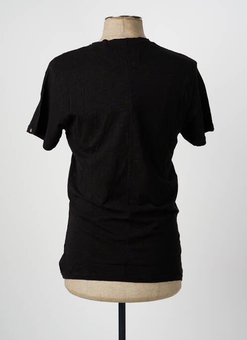 T-shirt coupe droite manches courtes noir DAYTONA homme