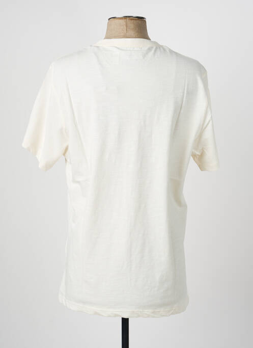 T-shirt stretch manches courtes beige DAYTONA homme