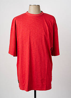T-shirt tissage jersey manches courtes rouge DAYTONA homme