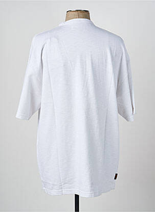 T-shirt tissage jersey manches courtes blanc DAYTONA homme