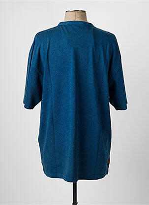 T-shirt tissage jersey manches courtes bleu DAYTONA homme