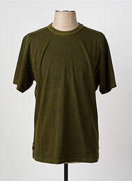 T-shirt coupe droite manches courtes vert DAYTONA homme