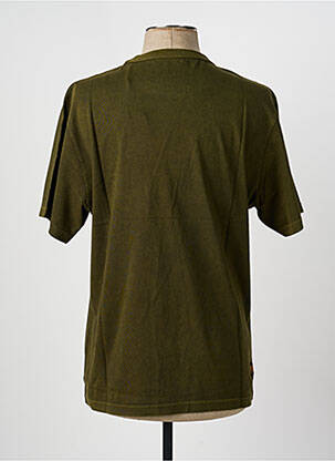 T-shirt coupe droite manches courtes vert DAYTONA homme