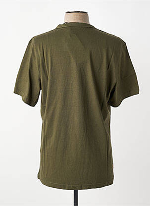 T-shirt coupe droite manches courtes vert DAYTONA homme