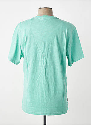 T-shirt broderie manches courtes vert DAYTONA homme