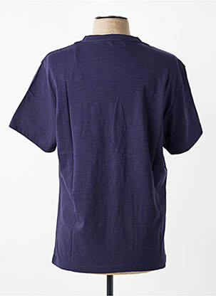 T-shirt stretch manches courtes bleu DAYTONA homme