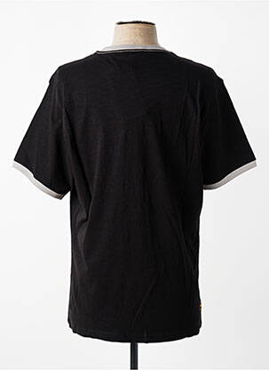 T-shirt coupe cintrée manches courtes noir DAYTONA homme