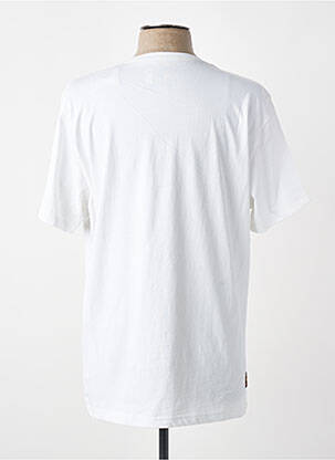 T-shirt stretch manches courtes blanc DAYTONA homme