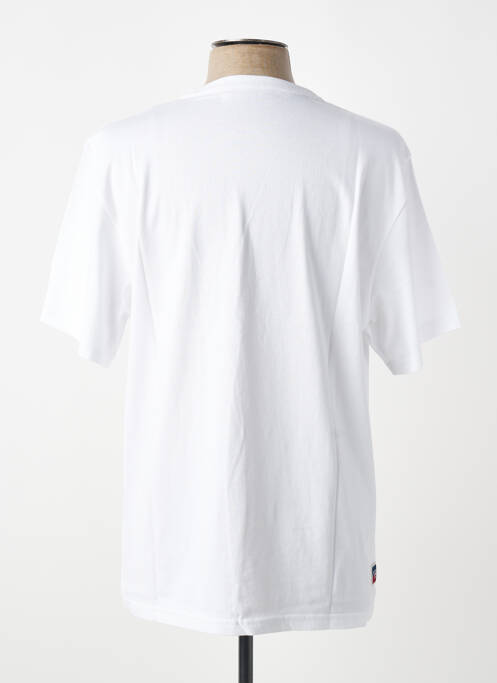 T-shirt coupe droite manches courtes blanc DAYTONA homme