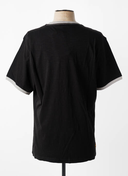 T-shirt coupe cintrée manches courtes noir DAYTONA homme