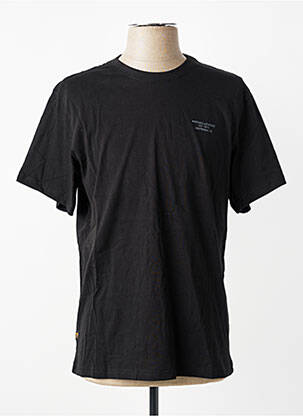 T-shirt coupe cintrée manches courtes noir DAYTONA homme