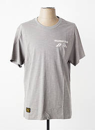 T-shirt stretch manches courtes gris DAYTONA homme