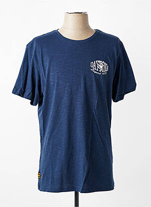 T-shirt stretch manches courtes bleu clair DAYTONA homme