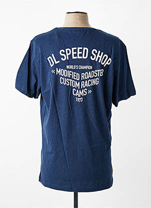 T-shirt stretch manches courtes bleu clair DAYTONA homme