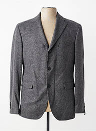 Blazer tissage chiné gris BARUTTI homme