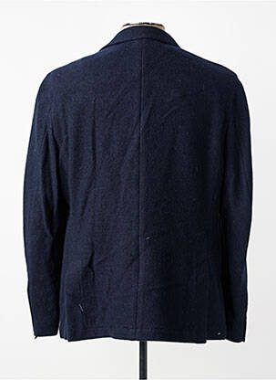 Blazer tissage chiné bleu BARUTTI homme