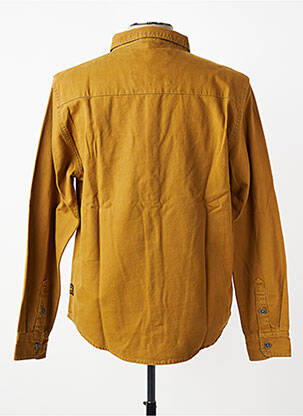 Chemise manches longues poches beige DAYTONA homme