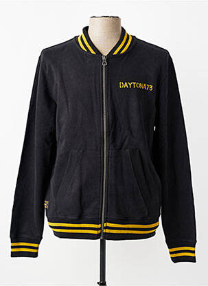 Veste casual poches noir DAYTONA homme