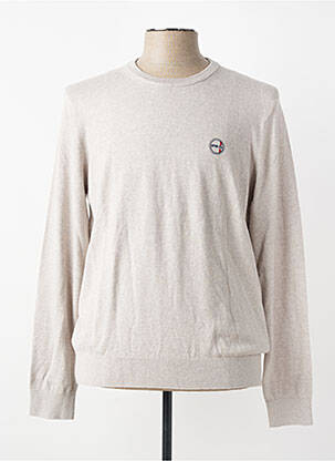 Pull stretch manches longues beige DAYTONA homme