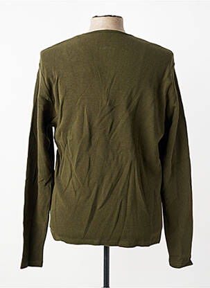 T-shirt broderie manches longues vert DAYTONA homme