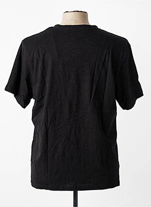 T-shirt coupe cintrée manches courtes noir DAYTONA homme