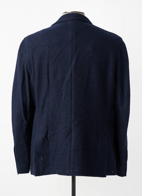 Blazer tissage chiné bleu BARUTTI homme