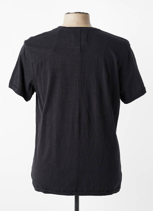 T-shirt coupe cintrée manches courtes noir DAYTONA homme
