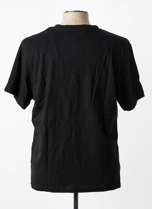 T-shirt coupe cintrée manches courtes noir DAYTONA homme