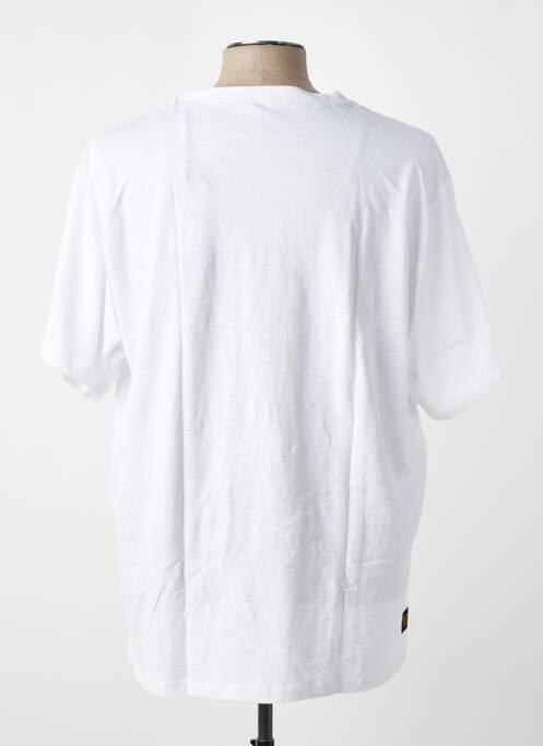 T-shirt stretch manches courtes blanc DAYTONA homme