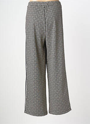 Pantalon large poches taille normale noir MALOKA femme