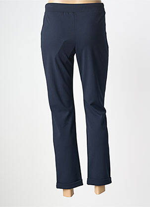 Pantalon 7/8 taille élastique taille normale bleu LA FEE MARABOUTEE femme