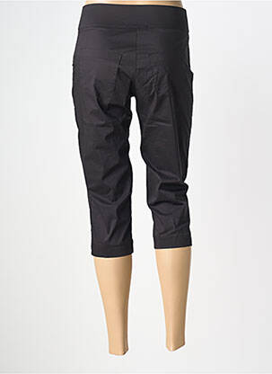 Corsaire stretch taille normale noir MALOKA femme