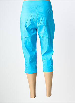 Corsaire stretch taille normale bleu MALOKA femme