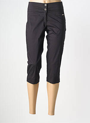 Corsaire stretch taille normale noir MALOKA femme