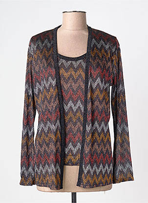 Twin-set coupe fluide bleu EMA BLUE'S femme