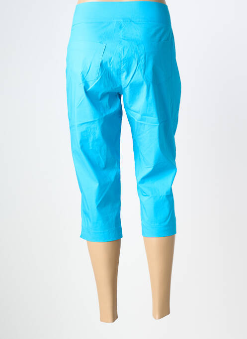 Corsaire stretch taille normale bleu MALOKA femme