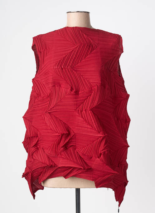 Top stretch sans manche rouge VENUS JEANS femme