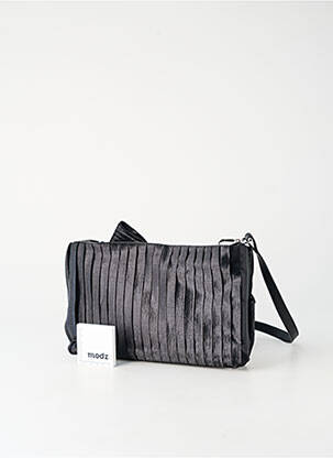Sac multipoches forme rectangulaire noir KONTESSA femme