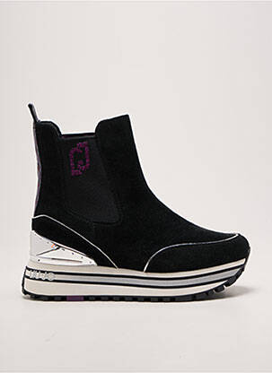 Bottines/boots bout rond talon de 4 à 6cm noir LIU JO femme
