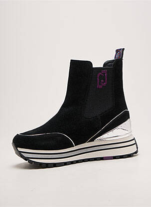 Bottines/boots bout rond talon de 4 à 6cm noir LIU JO femme