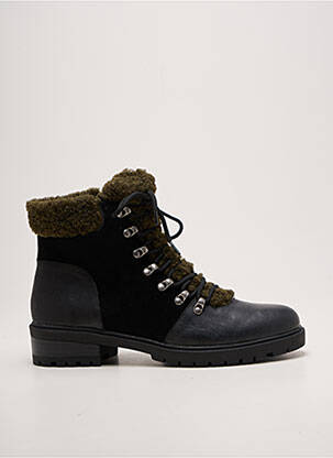 Bottines/boots talon bas talon plat jusqu'à 3cm noir KARSTON femme