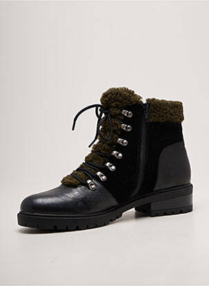 Bottines/boots talon bas talon plat jusqu'à 3cm noir KARSTON femme