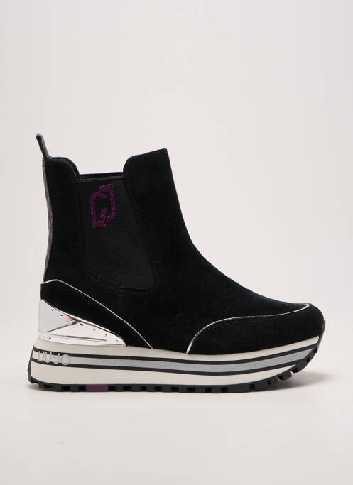 Bottines/boots bout rond talon de 4 à 6cm noir LIU JO femme