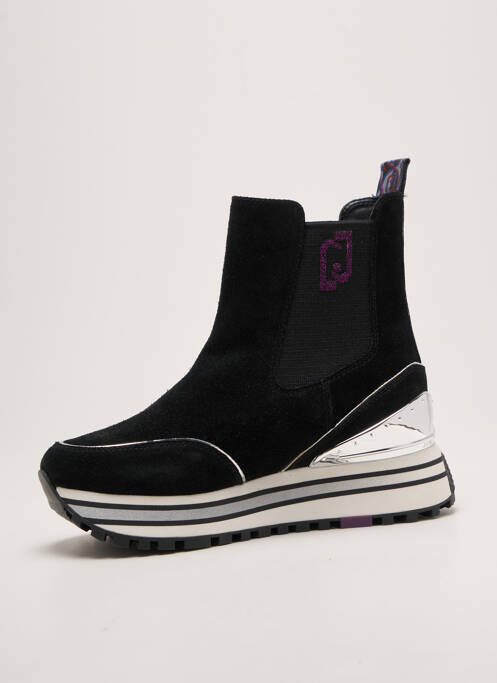 Bottines/boots bout rond talon de 4 à 6cm noir LIU JO femme