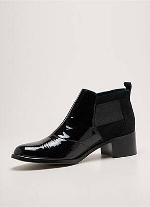 Bottines/boots talon de 4 à 6cm noir KARSTON femme