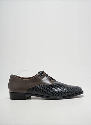 Derbies type de semelle amortissante talon plat jusqu'à 3cm gris EMILIE KARSTON femme
