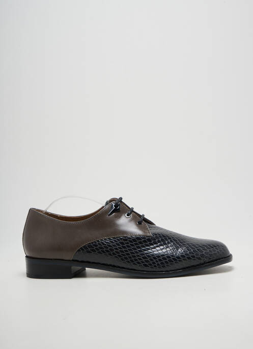 Derbies type de semelle amortissante talon plat jusqu'à 3cm gris EMILIE KARSTON femme