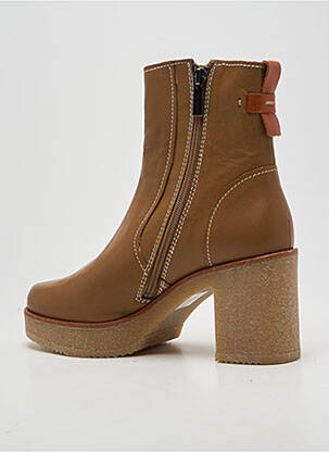 Bottines/boots talon bottier talon de 7 à 9cm marron ROSEMETAL femme