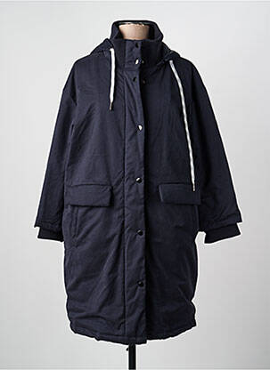 Doudoune poches a capuche bleu ADORE femme
